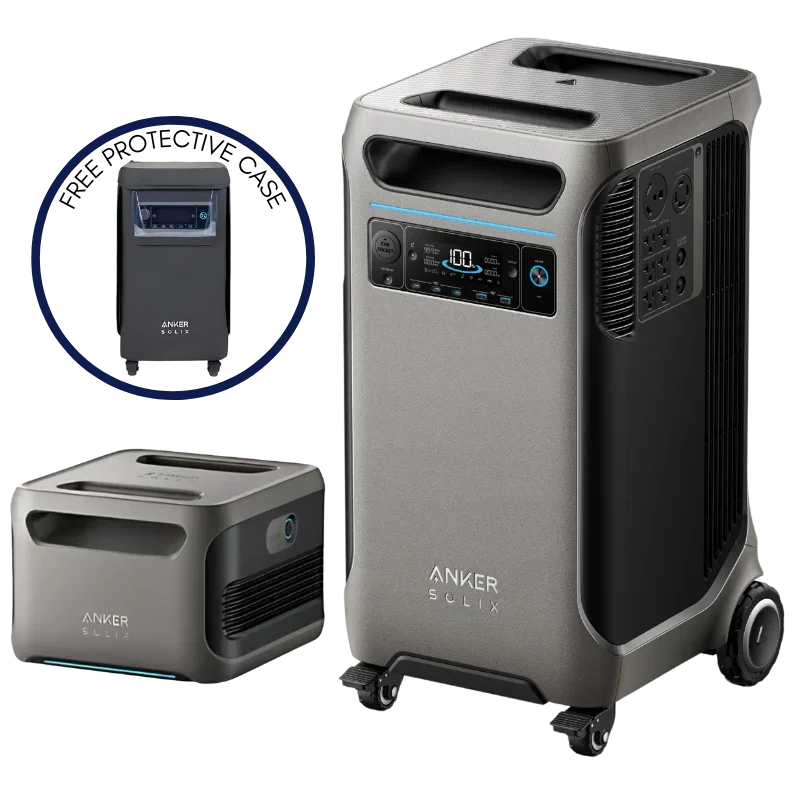 Anker SOLIX F3800 + Expansion Batteries (With a Free Anker SOLIX F3800 Protective Cover Bag) - Green Vista Living