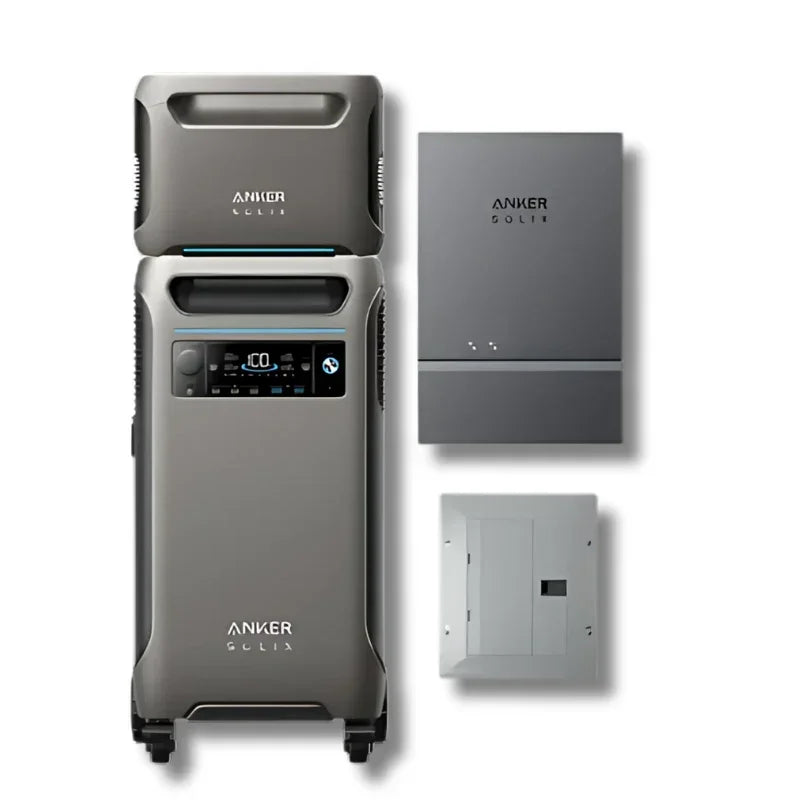 Anker SOLIX F3800+ Expansion Battery + Smart Home Power Kit (With a Free Anker SOLIX F3800 Protective Cover Bag) - Green Vista Living