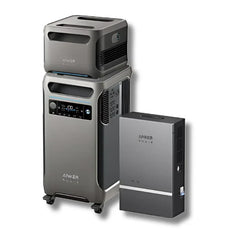 Anker SOLIX F3800+ Expansion Battery + Smart Home Power Kit (With a Free Anker SOLIX F3800 Protective Cover Bag) - Green Vista Living