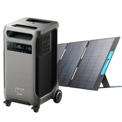 Anker SOLIX F3800 Plus Portable Power Station + 400W Solar Panel (With a Free Anker SOLIX F3800 Plus Protective Cover Bag) - Green Vista Living