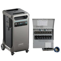 Anker SOLIX F3800 Plus Portable Power Station+ 50A Transfer Switch (With a Free Anker SOLIX F3800 Plus Protective Cover Bag) - Green Vista Living