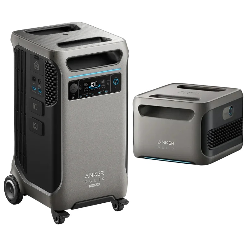 Anker SOLIX F3800 Plus Portable Power Station + Extra Battery (With a Free Anker SOLIX F3800 Plus Protective Cover Bag) - Green Vista Living