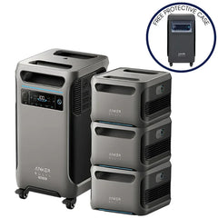 Anker SOLIX F3800 Plus Portable Power Station + Extra Battery - Green Vista Living