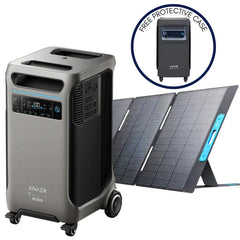 Anker SOLIX F3800 Plus Portable Power Station + 400W Solar Panel (With a Free Anker SOLIX F3800 Plus Protective Cover Bag) - Green Vista Living