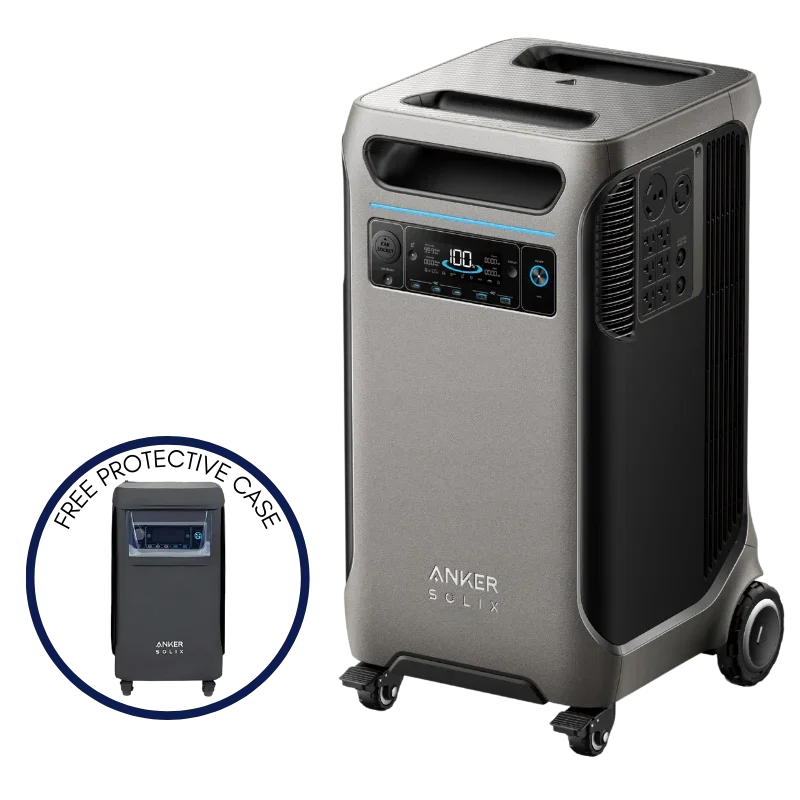 Anker SOLIX F3800 Portable Power Station (With a Free Protective Cover Bag) - Green Vista Living