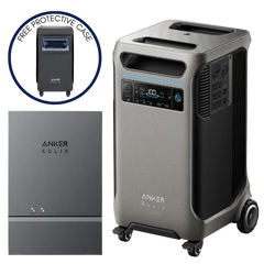 Anker SOLIX F3800 Smart Home Power Kit (With a Free Anker SOLIX F3800 Protective Cover Bag) - Green Vista Living