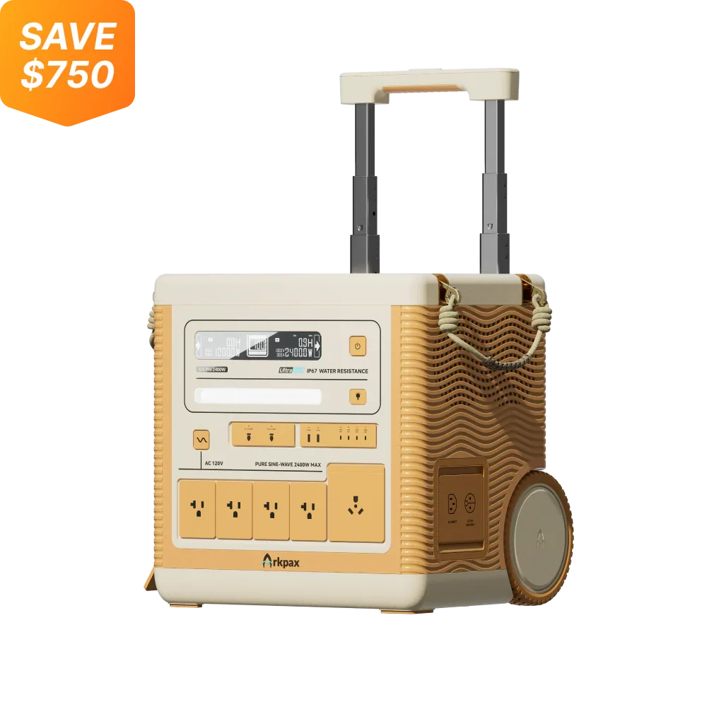 Arkpax Ark Pro: IP67 Rating Professional - Grade Solar Generator - Green Vista Living