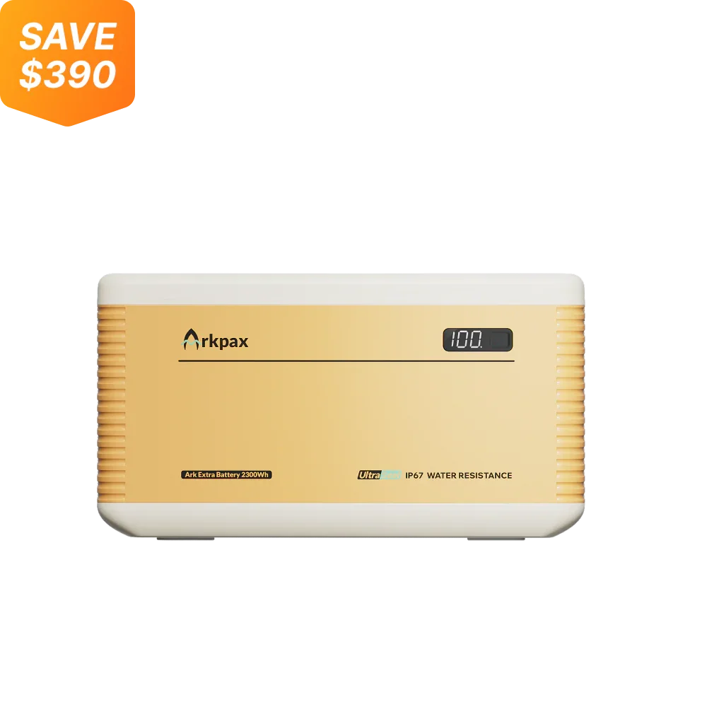 Arkpax Ark Pro Extra Battery - 2300Wh - Green Vista Living