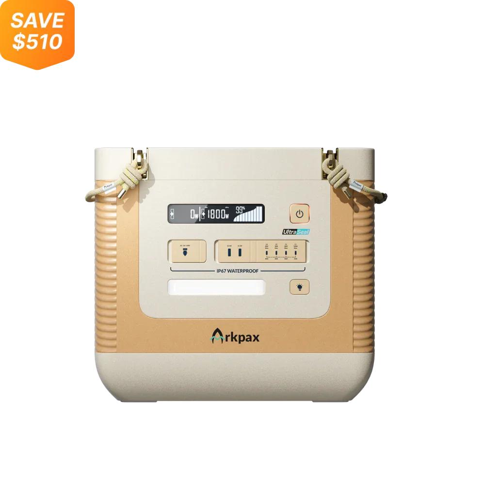 Arkpax Ark Evo - IP67 Portable Power Station - Green Vista Living