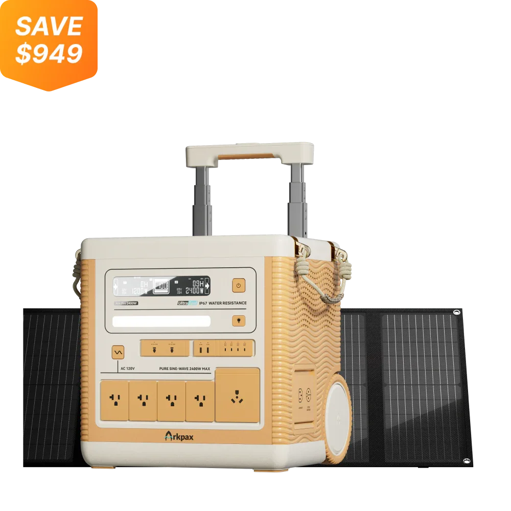Arkpax Ark Pro: IP67 Rating Professional - Grade Solar Generator - Green Vista Living