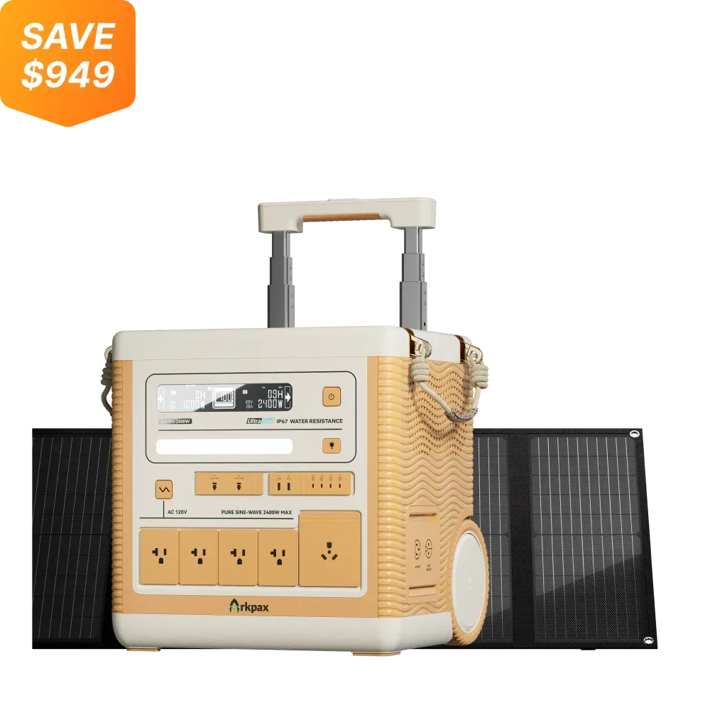 Arkpax Ark Pro: IP67 Rating Professional - Grade Solar Generator - Green Vista Living