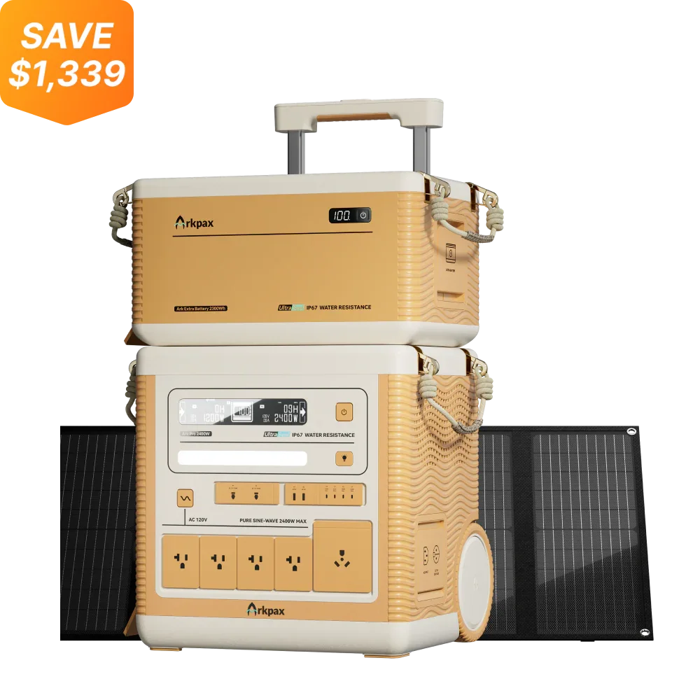 Arkpax Ark Pro: IP67 Rating Professional - Grade Solar Generator - Green Vista Living