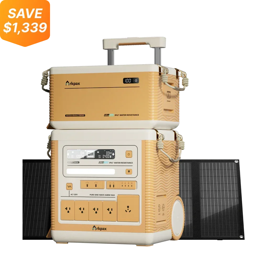 Arkpax Ark Pro: IP67 Rating Professional - Grade Solar Generator - Green Vista Living