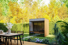 Thermasol Spectra - Tyrol Panel, 3-4 Person, Outdoor Sauna - Green Vista Living