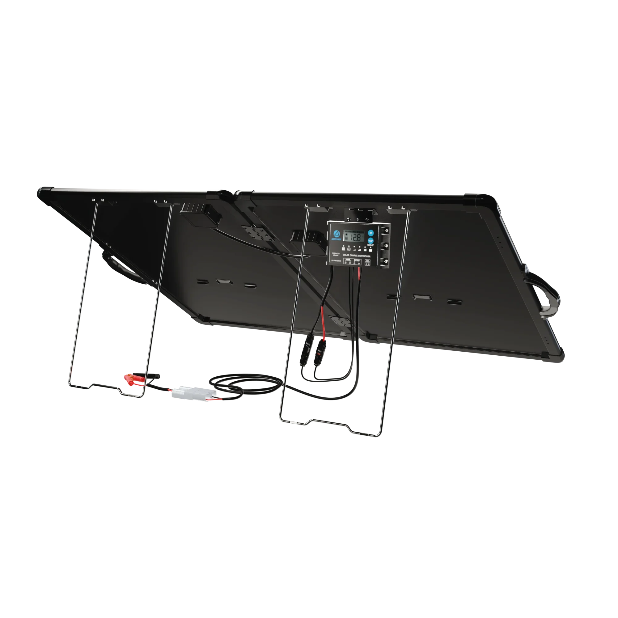 ACOPower Plk 120W Portable Solar Panel Kit, Lightweight Briefcase with 20A Charge Controller - Green Vista Living