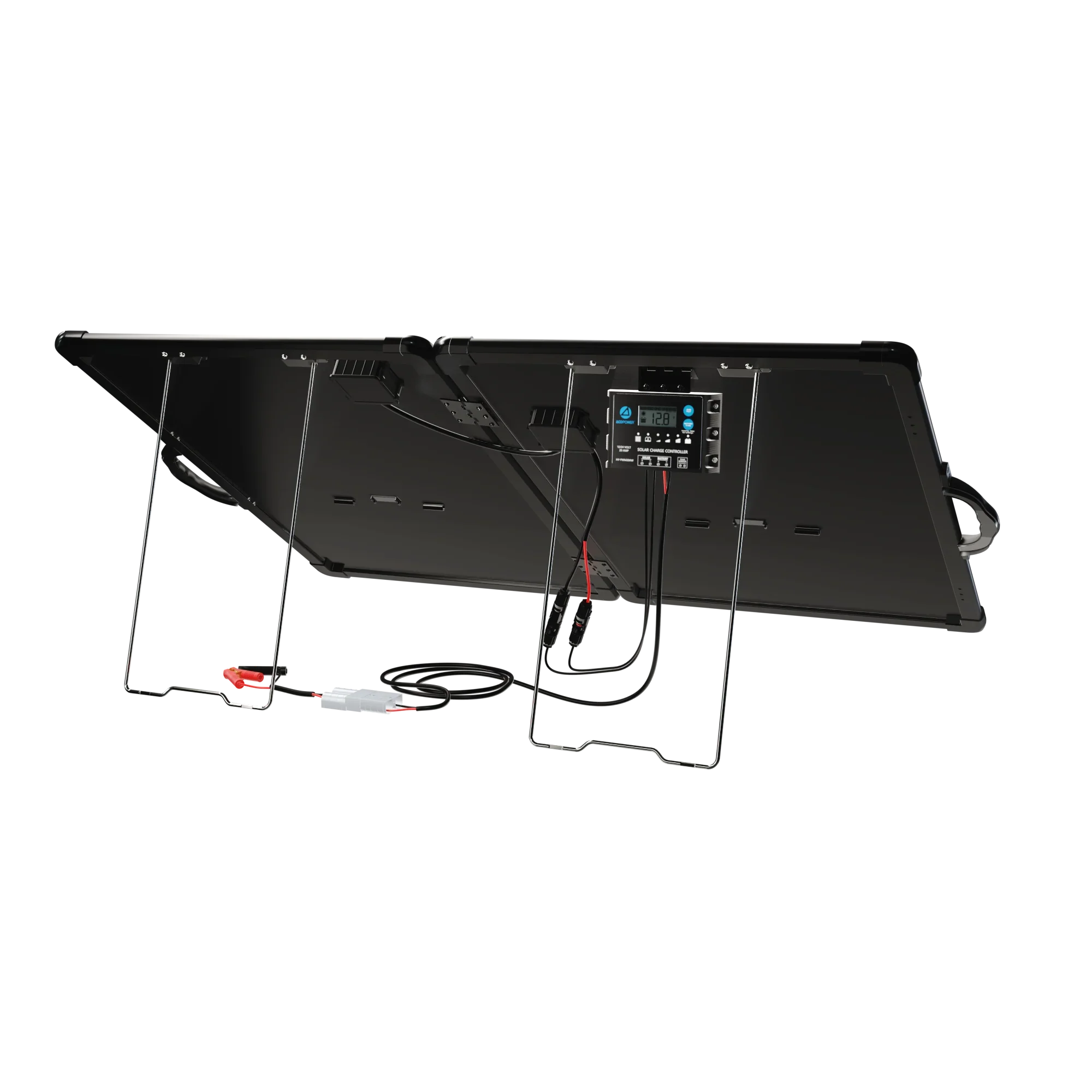 ACOPower Plk 120W Portable Solar Panel Kit, Lightweight Briefcase with 20A Charge Controller - Green Vista Living