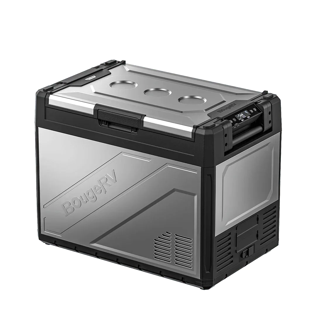 BougeRV Rocky 55QT Dual Zone 12V Portable Fridge - Green Vista Living