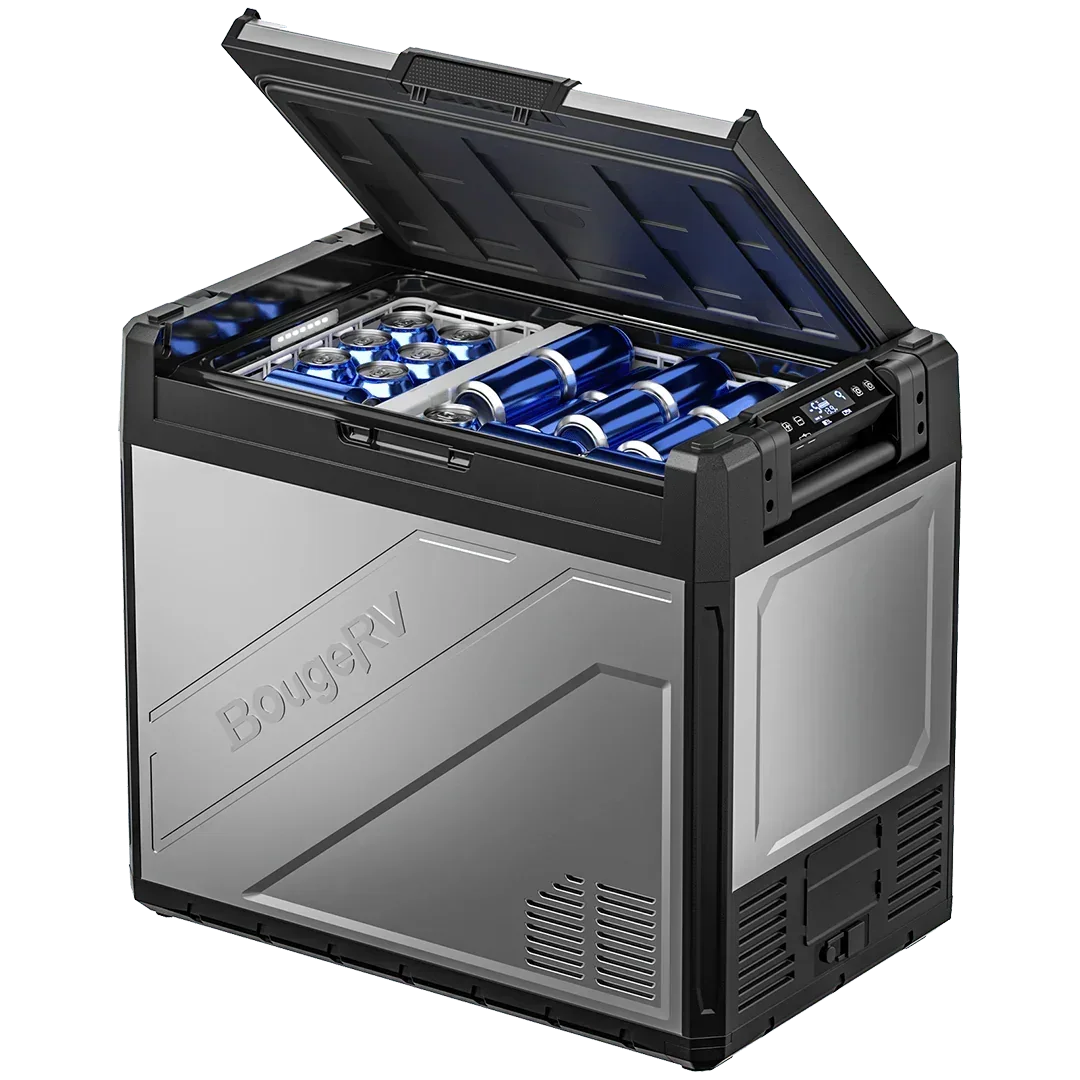 BougeRV Rocky 81QT Dual Zone 12V Portable Fridge - Green Vista Living