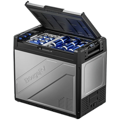 BougeRV Rocky 81QT Dual Zone 12V Portable Fridge - Green Vista Living