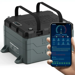 Epoch Batteries 48V 50Ah LiFePO4 Lithium Battery - Bluetooth, Heating, Waterproof - Green Vista Living