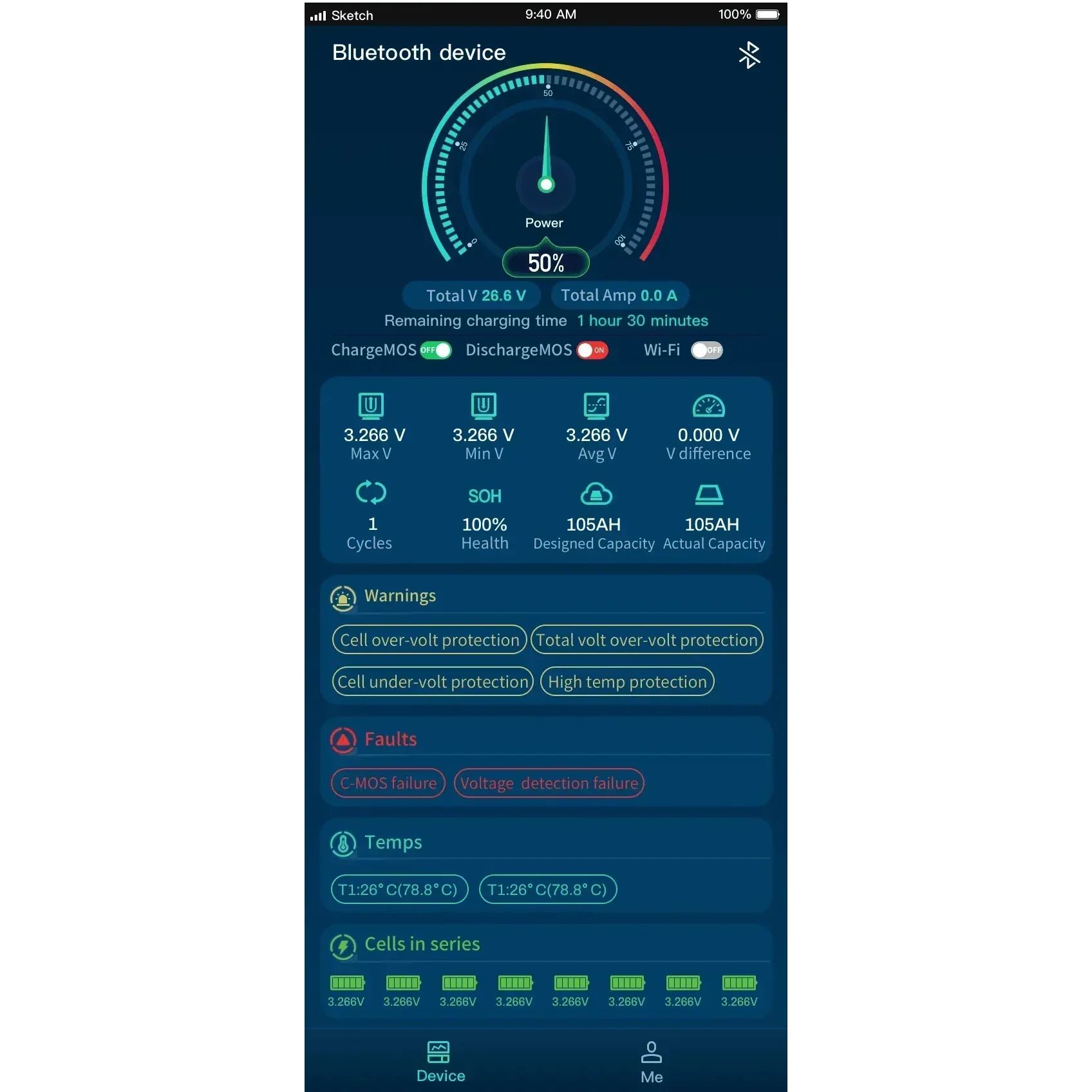 Epoch Batteries 48V 100Ah V2 Elite Series - Heated & Bluetooth & Victron Comms LiFePO4 Battery - Green Vista Living