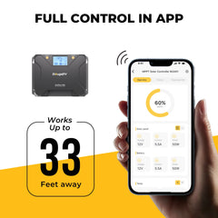 BougeRV 12V 200 Watt Rigid Solar System Kit