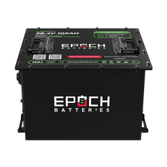 Epoch 36V 105Ah Lithium (LiFePO4) Golf Cart Battery - Complete Kit - Green Vista Living