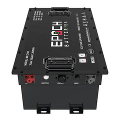 Epoch Batteries 70.4V (72V) 105ah Lithium LiFePO4 Golf Cart Battery - Complete Kit - Green Vista Living