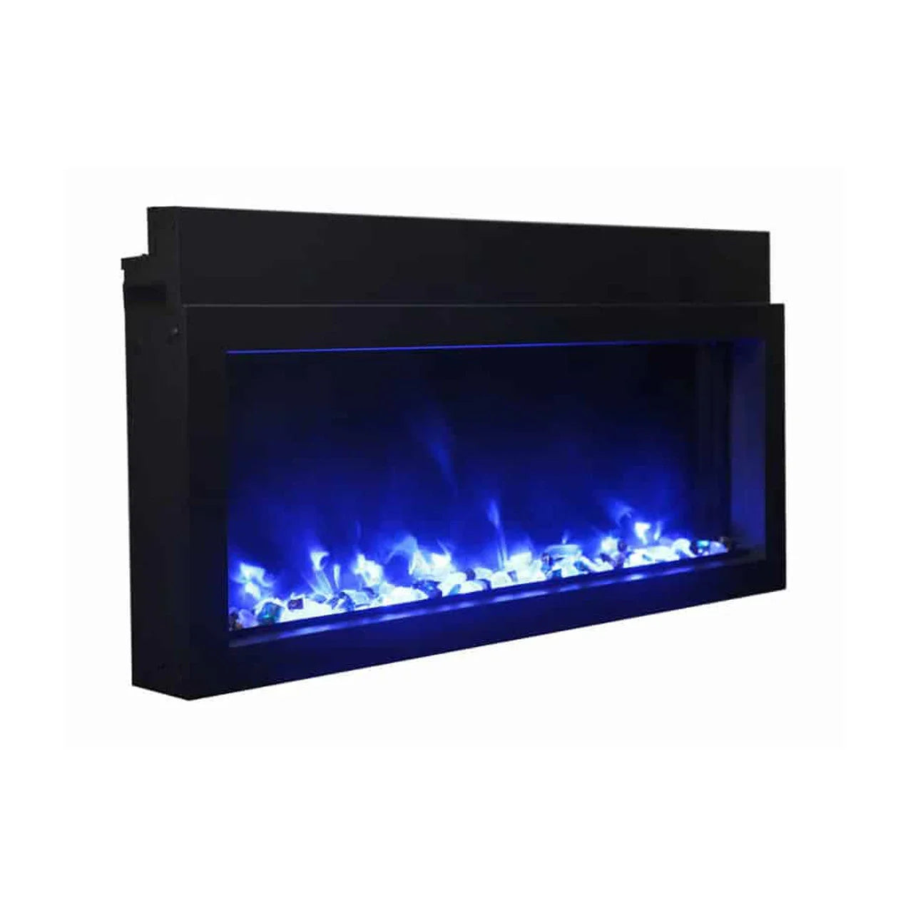 Amantii Panorama Extra Slim 50 Inch Smart Indoor or Outdoor Linear Electric Fireplace - Green Vista Living