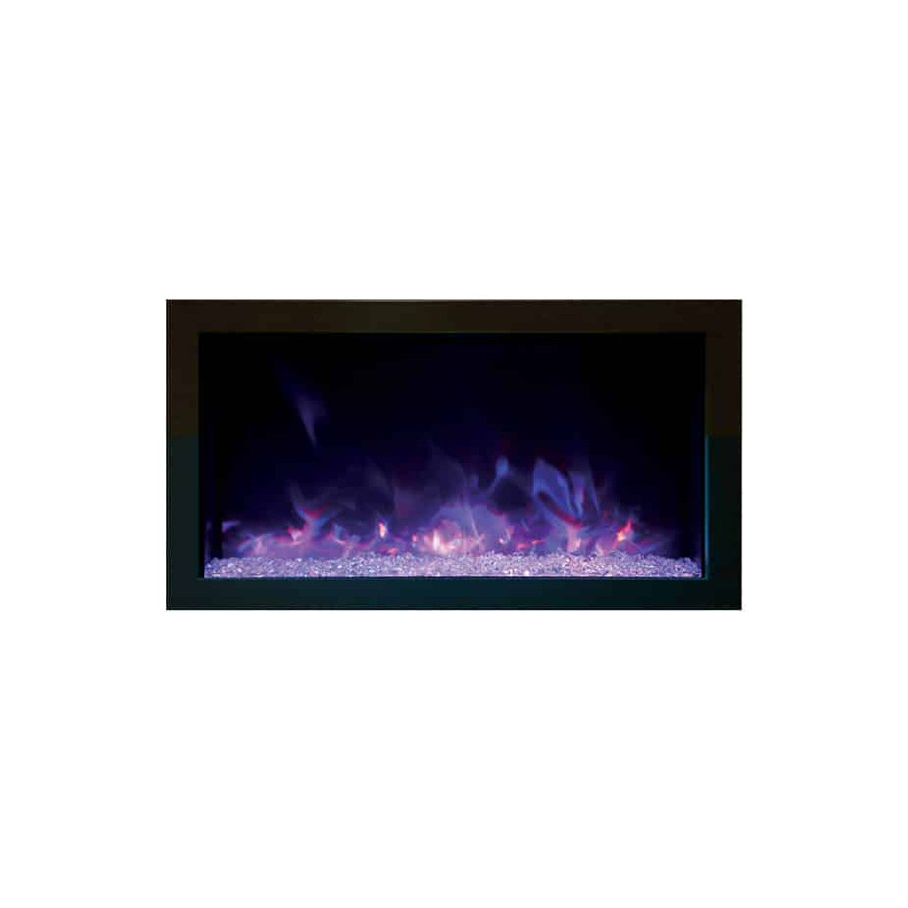 Amantii Panorama Extra Slim 50 Inch Smart Indoor or Outdoor Linear Electric Fireplace - Green Vista Living