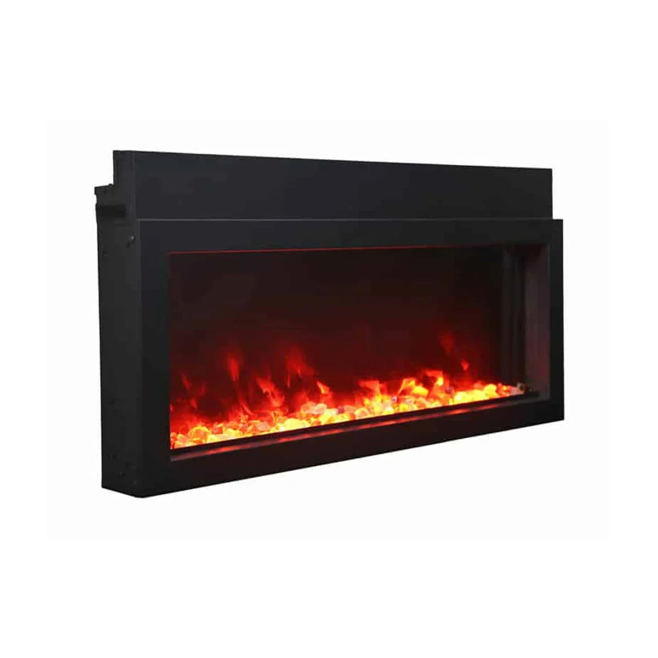 Amantii Panorama Extra Slim 60 Inch Smart Indoor or Outdoor Linear Electric Fireplace - Green Vista Living