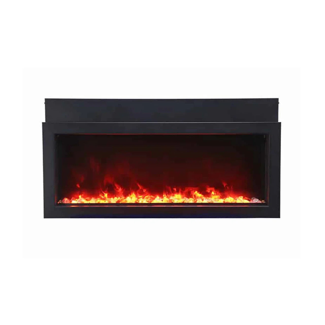 Amantii Panorama Extra Slim 30 Inch Smart Indoor or Outdoor Linear Electric Fireplace - Green Vista Living