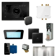 Mr. Steam Bliss Programmable Steam Generator Control Kit with iSteamX Control and Aroma Glass Steamhead - Green Vista Living