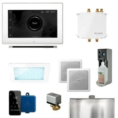 Mr. Steam Bliss Linear Programmable Steam Generator Control Kit with iSteamX Control and Linear Steamhead - Green Vista Living