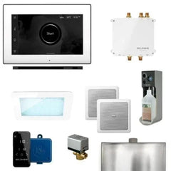 Mr. Steam Bliss Linear Programmable Steam Generator Control Kit with iSteamX Control and Linear Steamhead - Green Vista Living