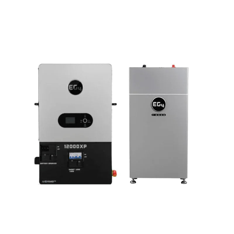 EG4 12K XP Inverter & 314Ah Wallmount Indoor Battery Bundle | 48V Off-Grid Power | Smart BMS + Self-Heating | 10-Year Warranty - Green Vista Living