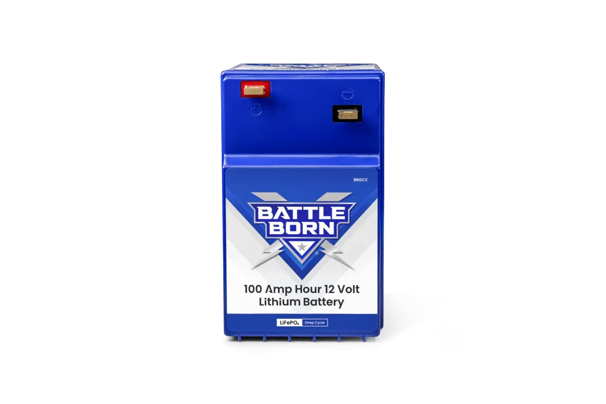 Battle Born 100Ah 12V GC2 LiFePO4 Deep Cycle Battery - Green Vista Living
