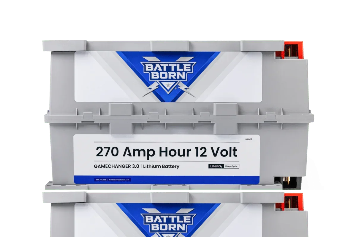 Battle Born 270Ah 12V LiFePO4 Deep Cycle GC3 Battery - Green Vista Living