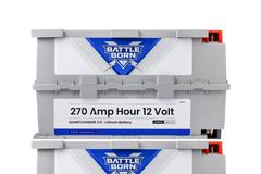 Battle Born 270Ah 12V LiFePO4 Deep Cycle GC3 Battery - Green Vista Living