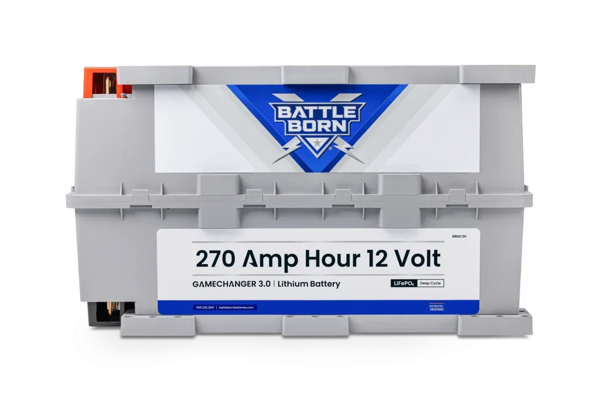 Battle Born 270Ah 12V GC3 LiFePO4 Heated Battery Kit - Green Vista Living