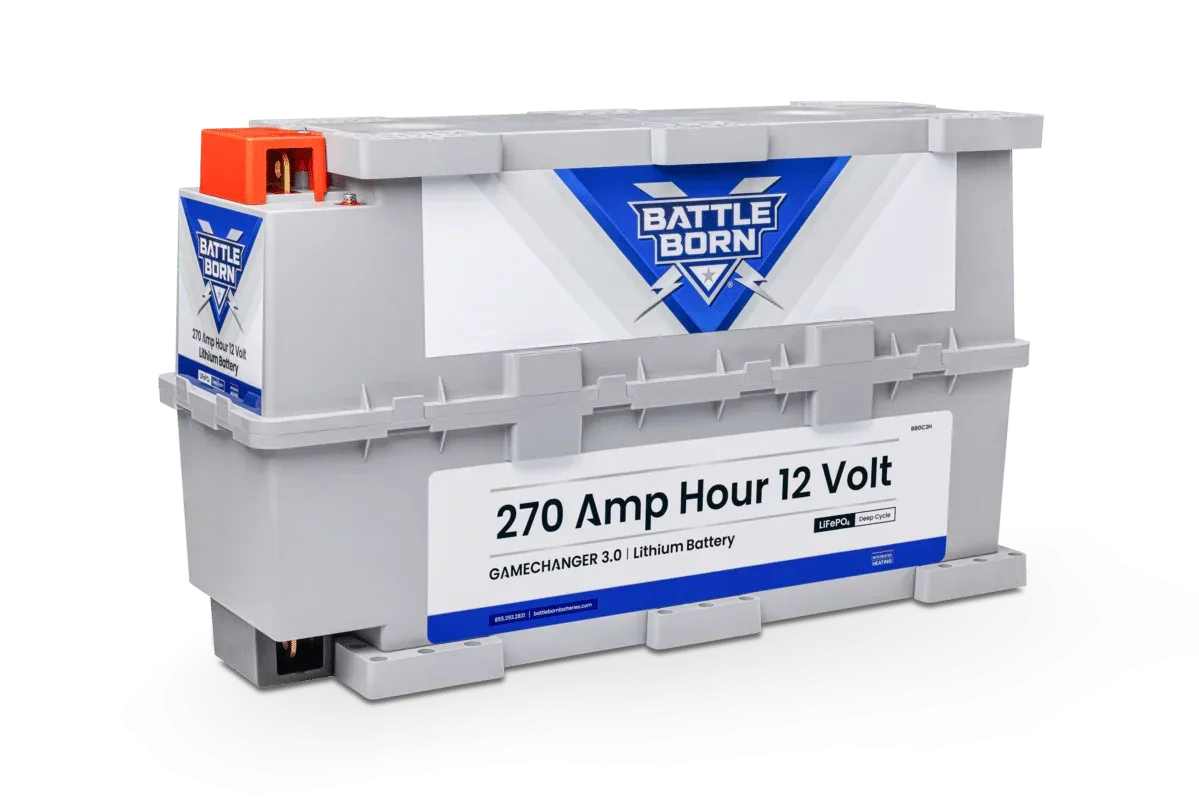 Battle Born 270Ah 12V GC3 LiFePO4 Heated Battery Kit - Green Vista Living