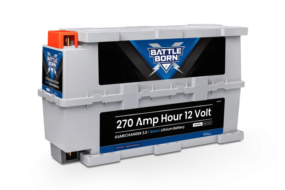 Battle Born 270Ah 12V GC3 Smart LiFePO4 Deep Cycle Battery - Green Vista Living