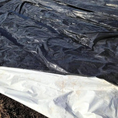 Bootstrap Farmer Silage Tarp - 6 mil Reversible Black & White - Green Vista Living