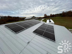 BlueSun 460W Pallet of Bifacial Solar Panels | 36 Panels - Green Vista Living