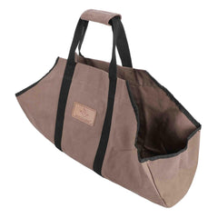 Boat Shape Canvas Firewood Log Carriers - Green Vista Living