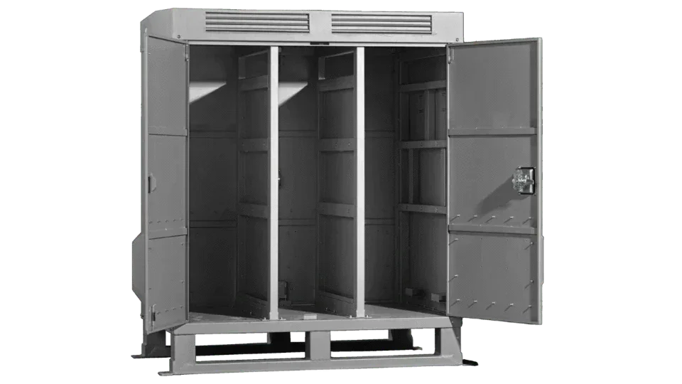 EG4 BOSSBox Outdoor Battery Enclosure - Green Vista Living