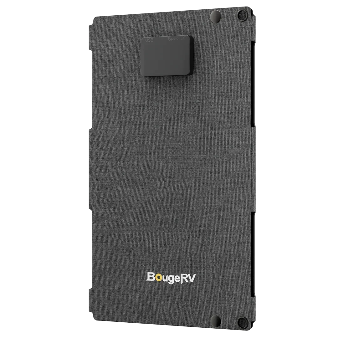 BougeRV 50W Fiberglass Flexible Portable Solar Panel - Green Vista Living