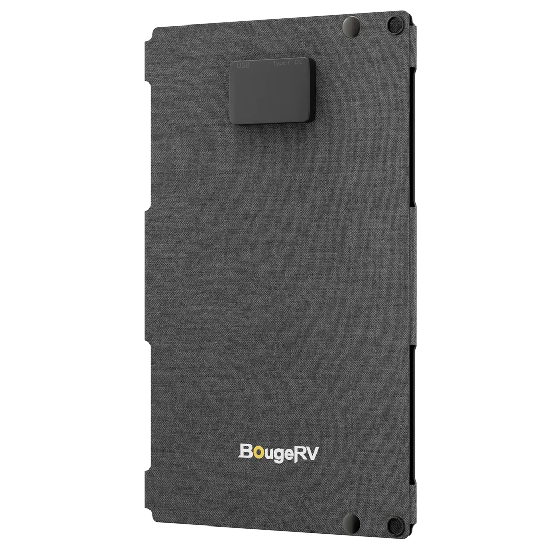 BougeRV 50W Fiberglass Flexible Portable Solar Panel - Green Vista Living