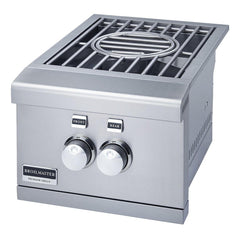 Broilmaster 16" Power Side Burner Slide-In for Built-In Stainless Steel Gas Grills