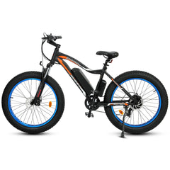 UL Certified-Ecotric Rocket Fat Tire Beach Snow Electric Bike - Blue - Green Vista Living